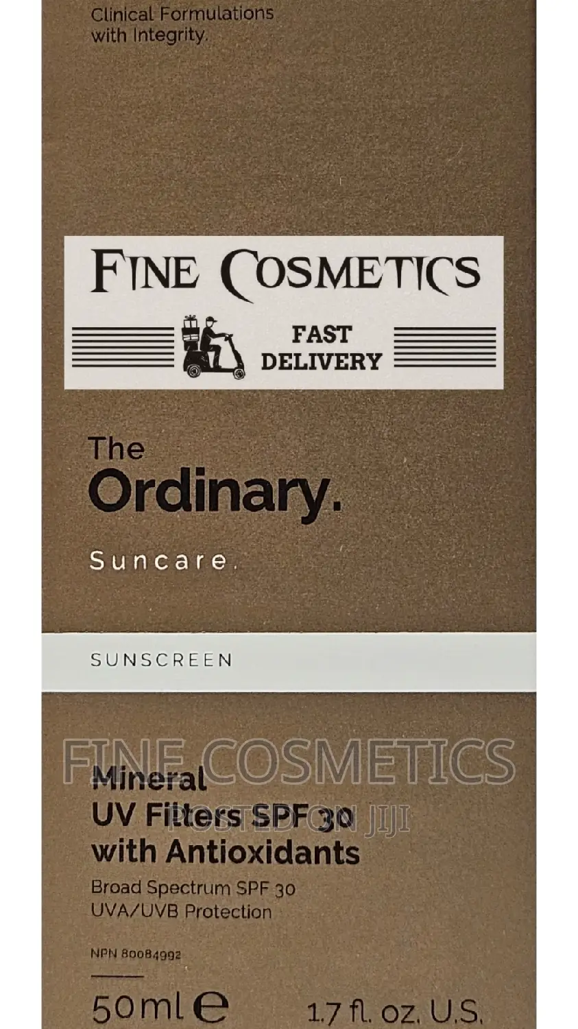 The Ordinary Suncare Mineral UV Filters SPF30 Sunscreen UVB