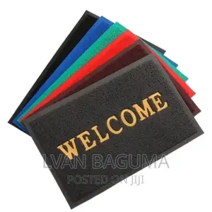 Anti Slip Welcome Door Mats - Medium Size (26 × 18 Inches)