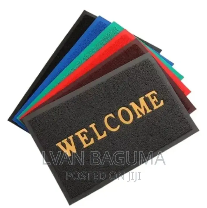 Anti Slip Welcome Door Mats - Medium Size (26 × 18 Inches)