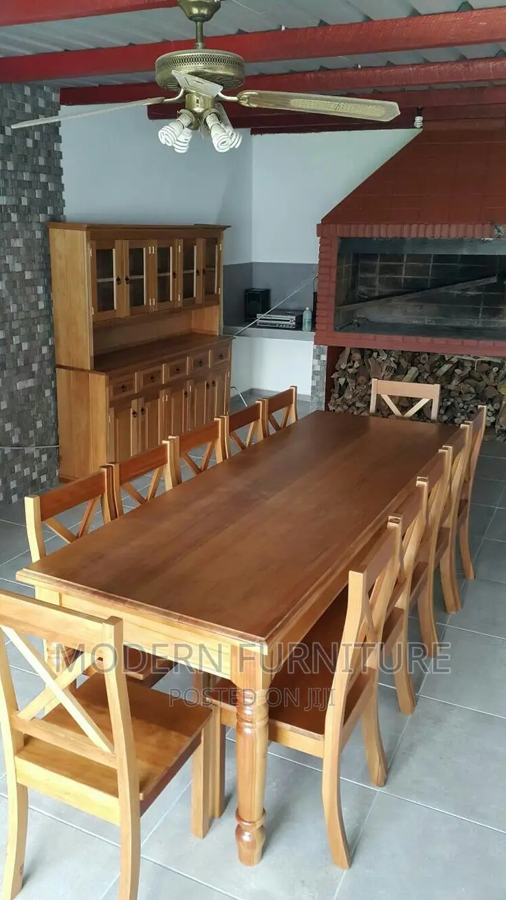 Mahogany Dinning Table of 12 Seaters Call Us