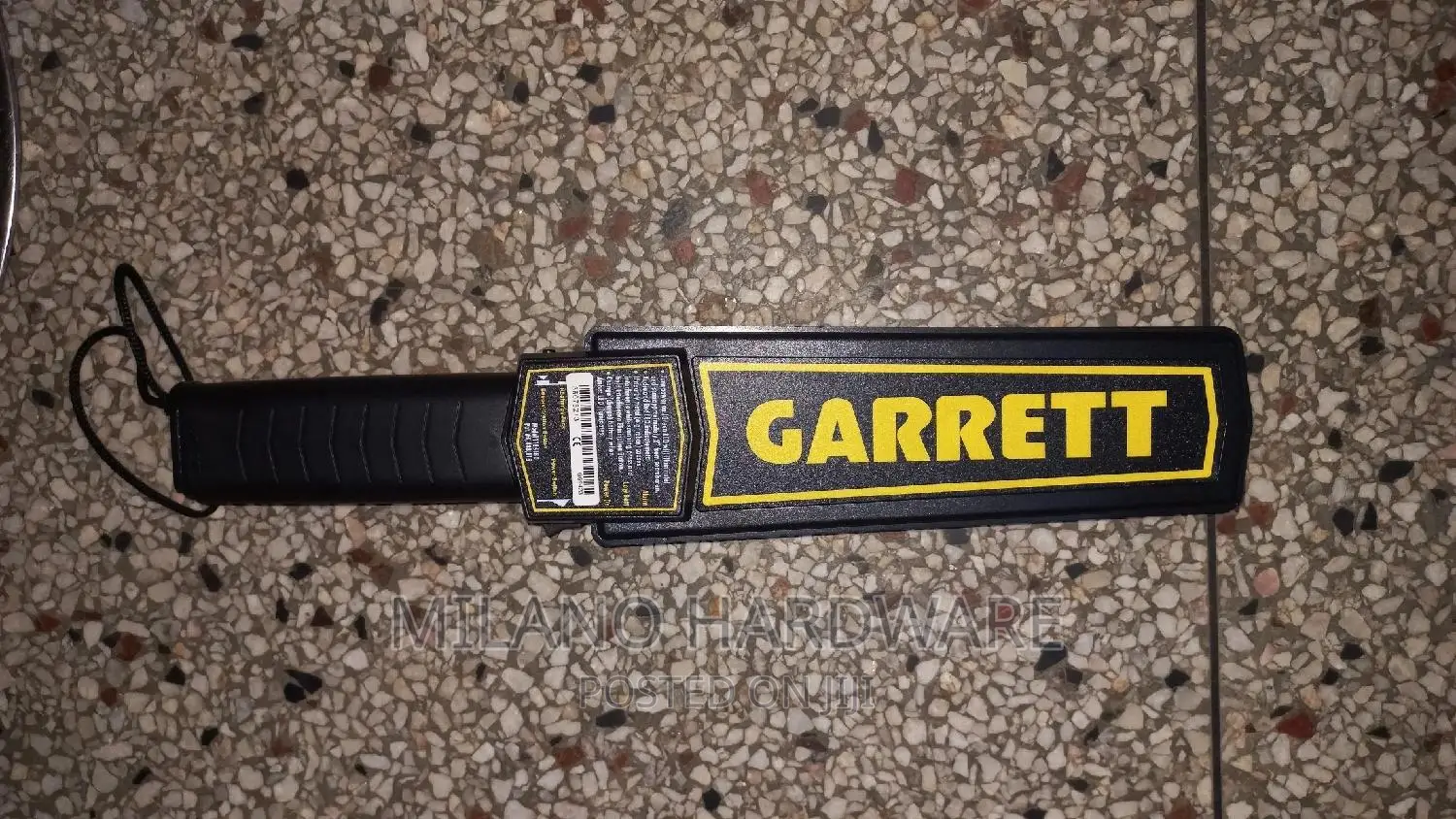 Garrett Security Metal Detector
