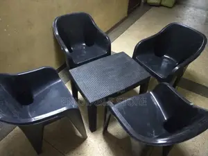 Bar and Restaurant Plastic Chairs and Table