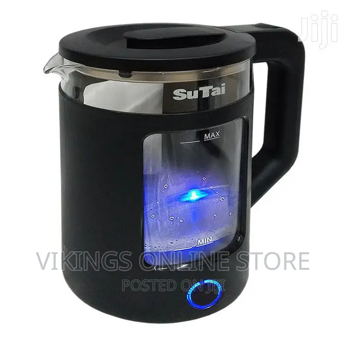 Sutai Electrical Heat Kettle Blue Inner Glow