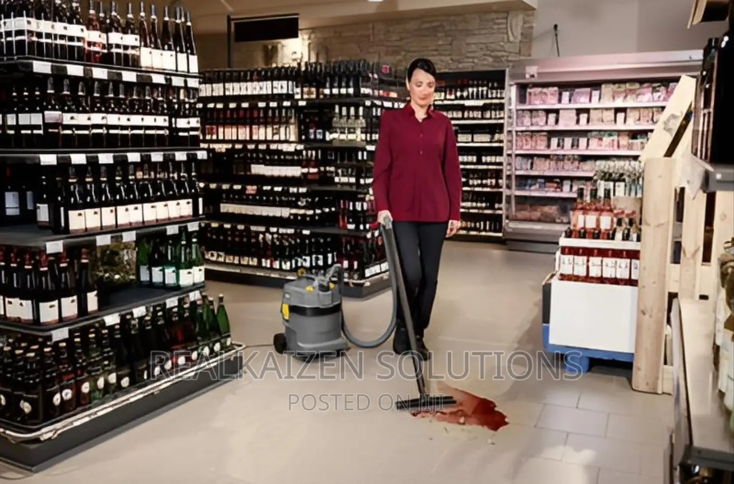 German KÄRCHER 22L Wet and Dry Commercial Vacuum Cleaner