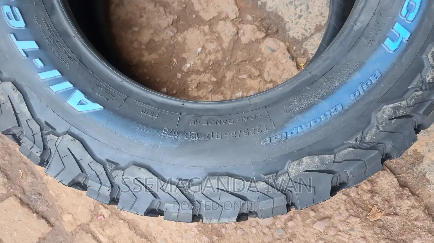 265/65r17 Bf Goodrich Made in Usa