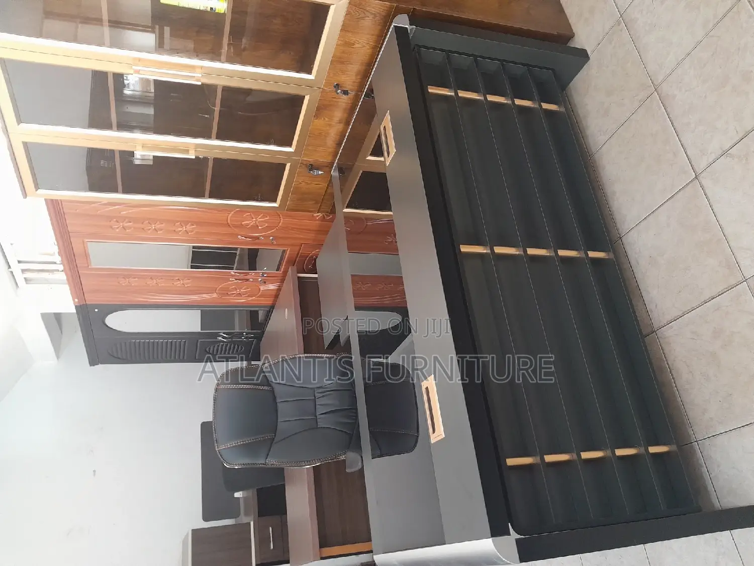 A Durable Nice Looking Table With Chair