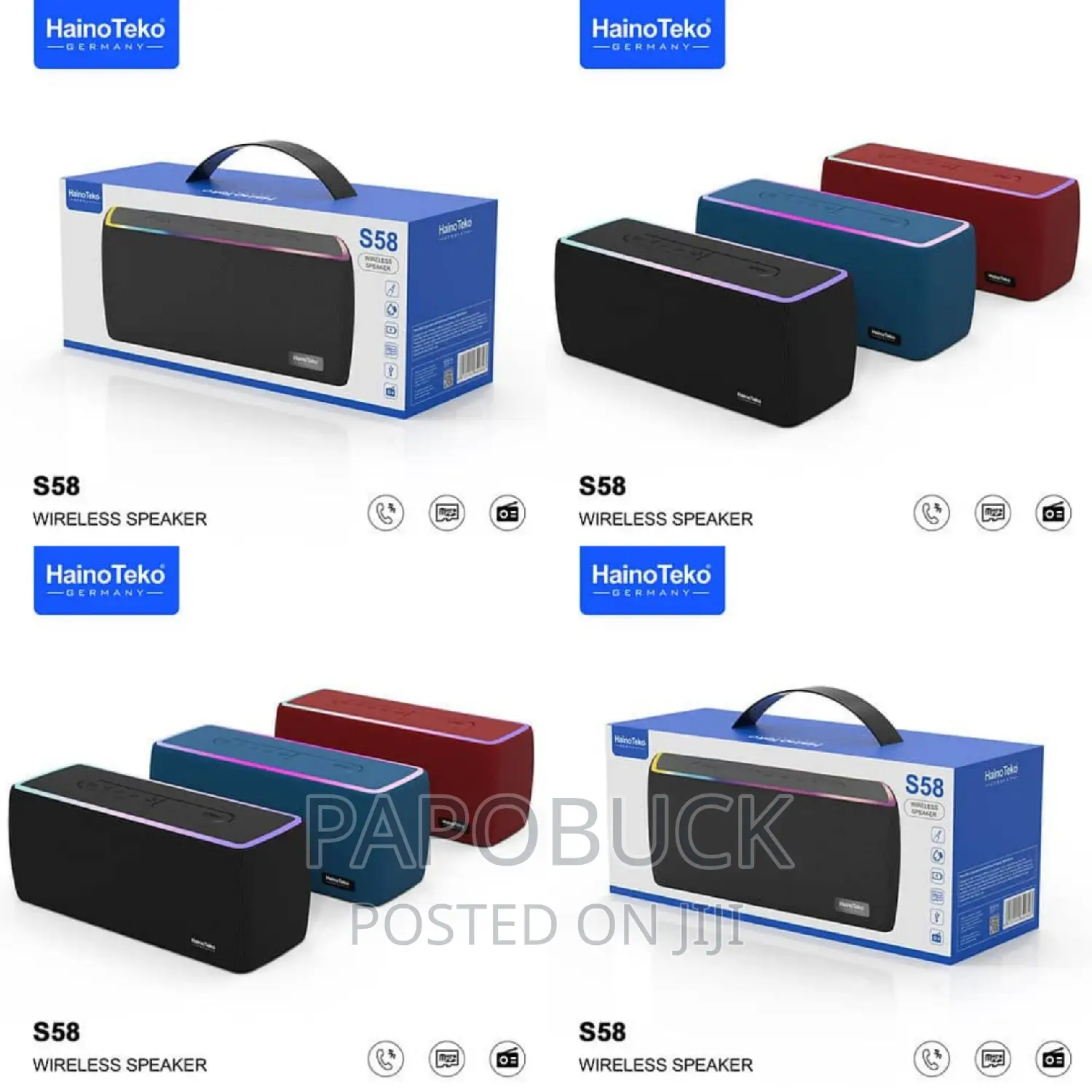 Hainoteko S58 Wireless Speaker