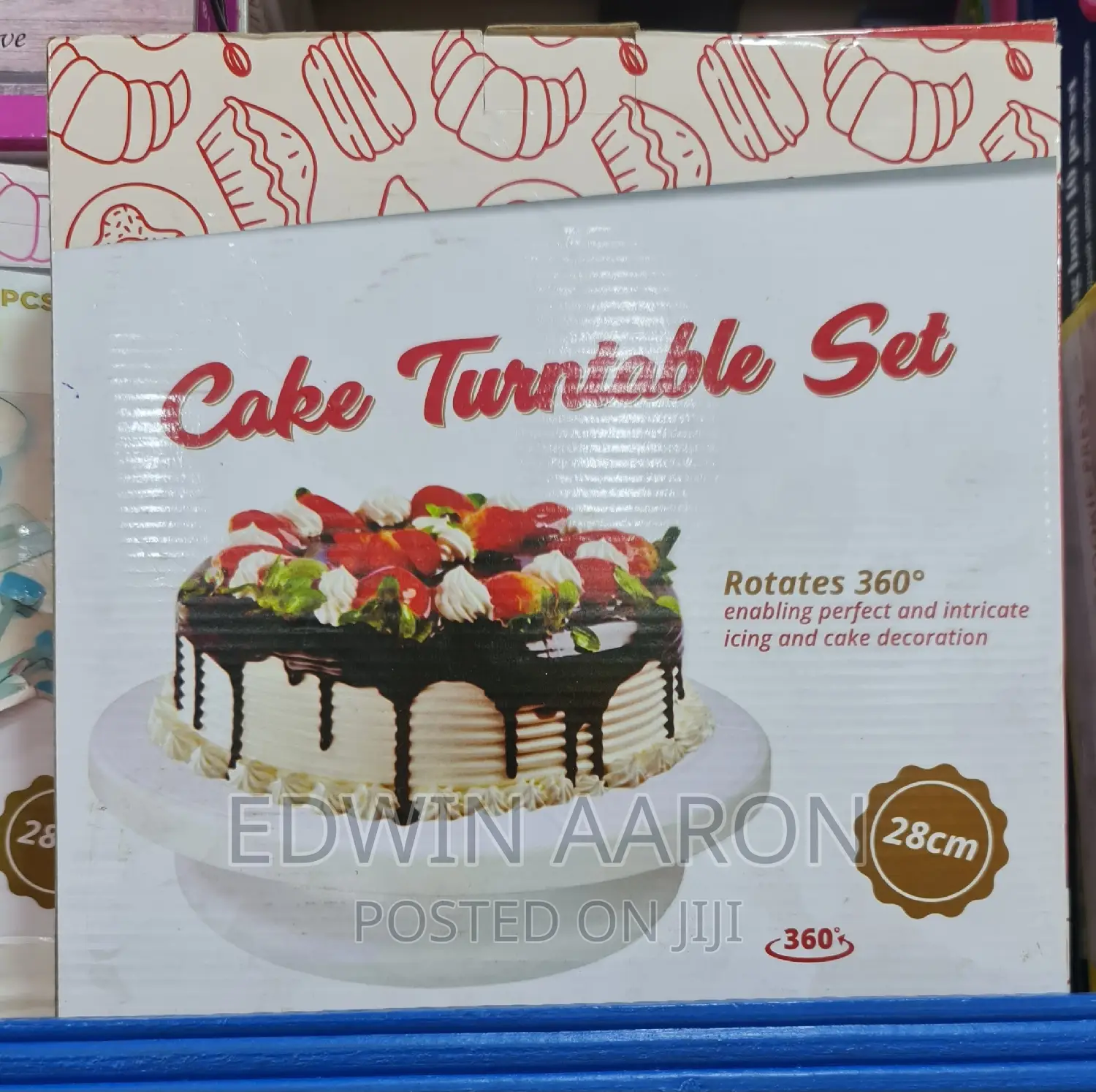Plastic Rotating Cake Turntable