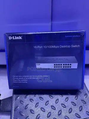 Photo - Dlink 16port 10/100mbps Rackmount Switch D-Link 16 Port Rack