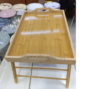 Wooden Foldable Tray Table.