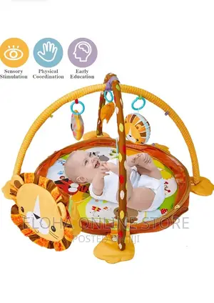 3 in 1 Baby Play Mat Kids Educational Puzzle Carpet Lion