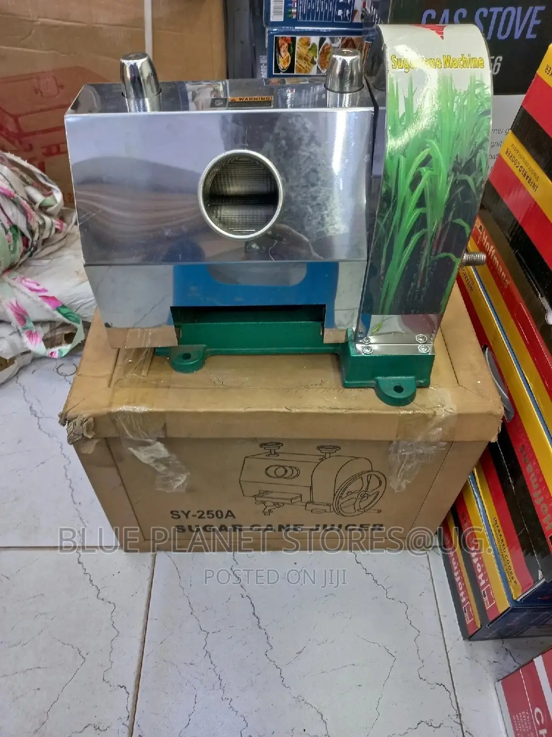 Commercial Manual Sugarcane Juice Extractors \\ S/S Body