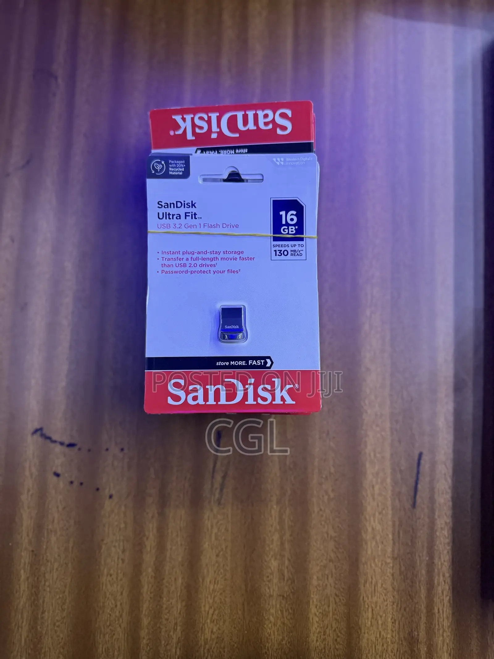 16gb Sandisk Ultra Fit Flashdisk 16gb Ultra Fit Flash Drive