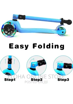Foldable Kids Musical Scooter
