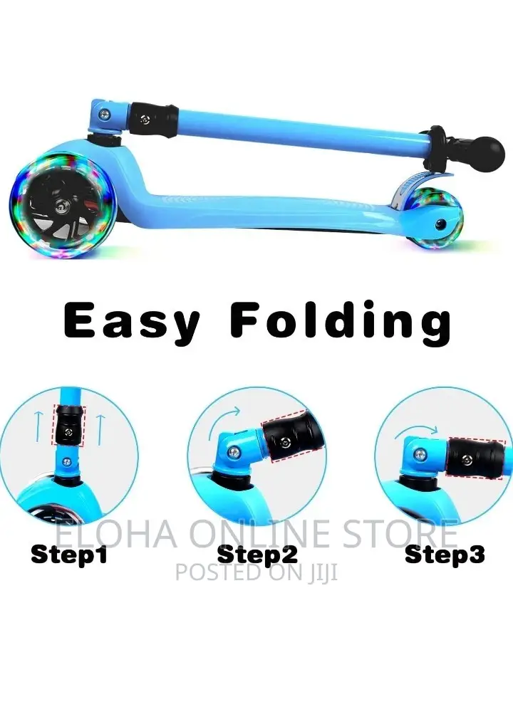 Foldable Kids Musical Scooter