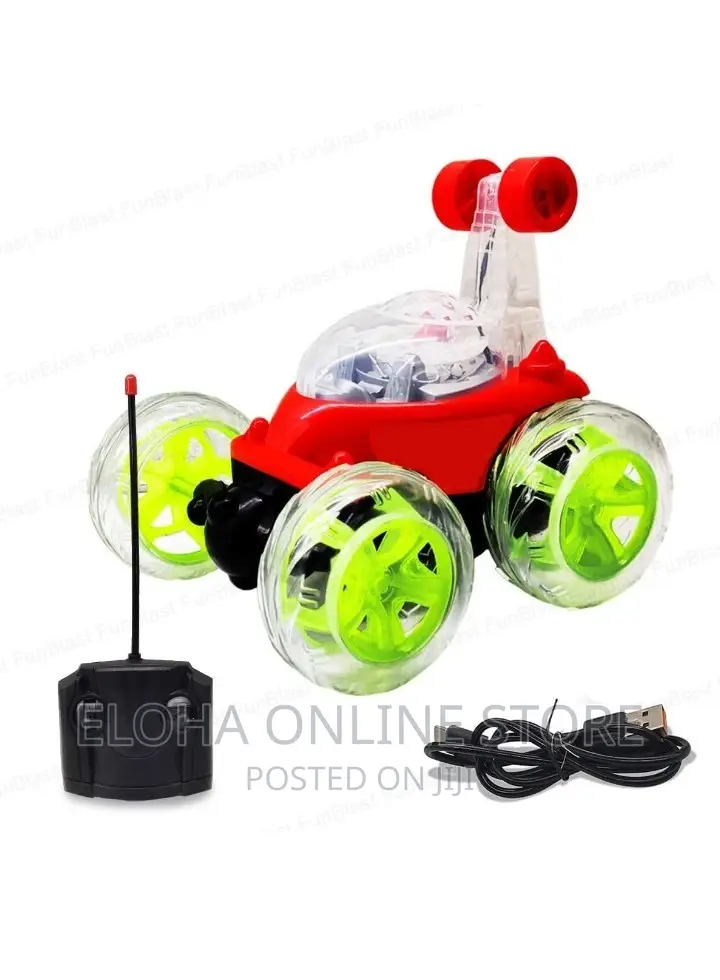 Kids Remote Controlled RC Stunt Car