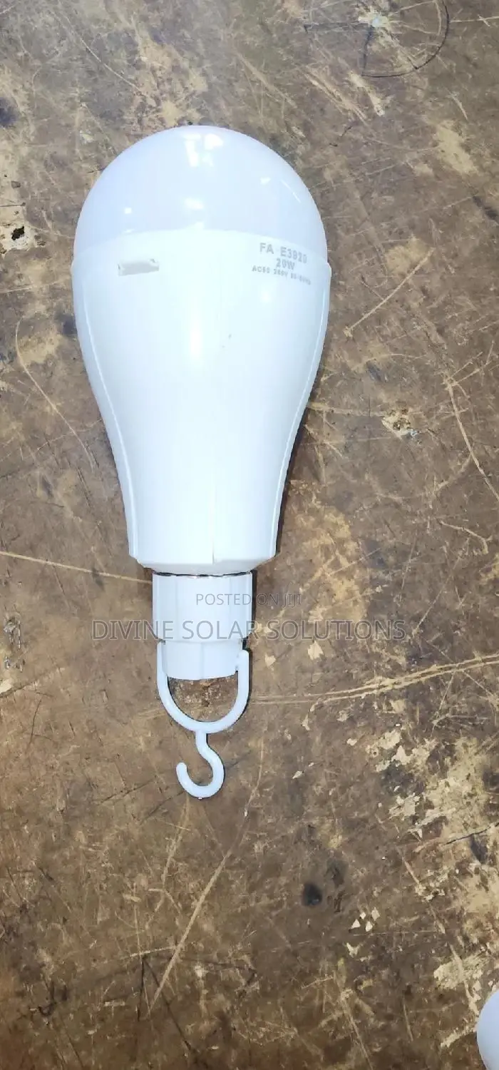 Emergency Rechargeable Bulb With Batteries