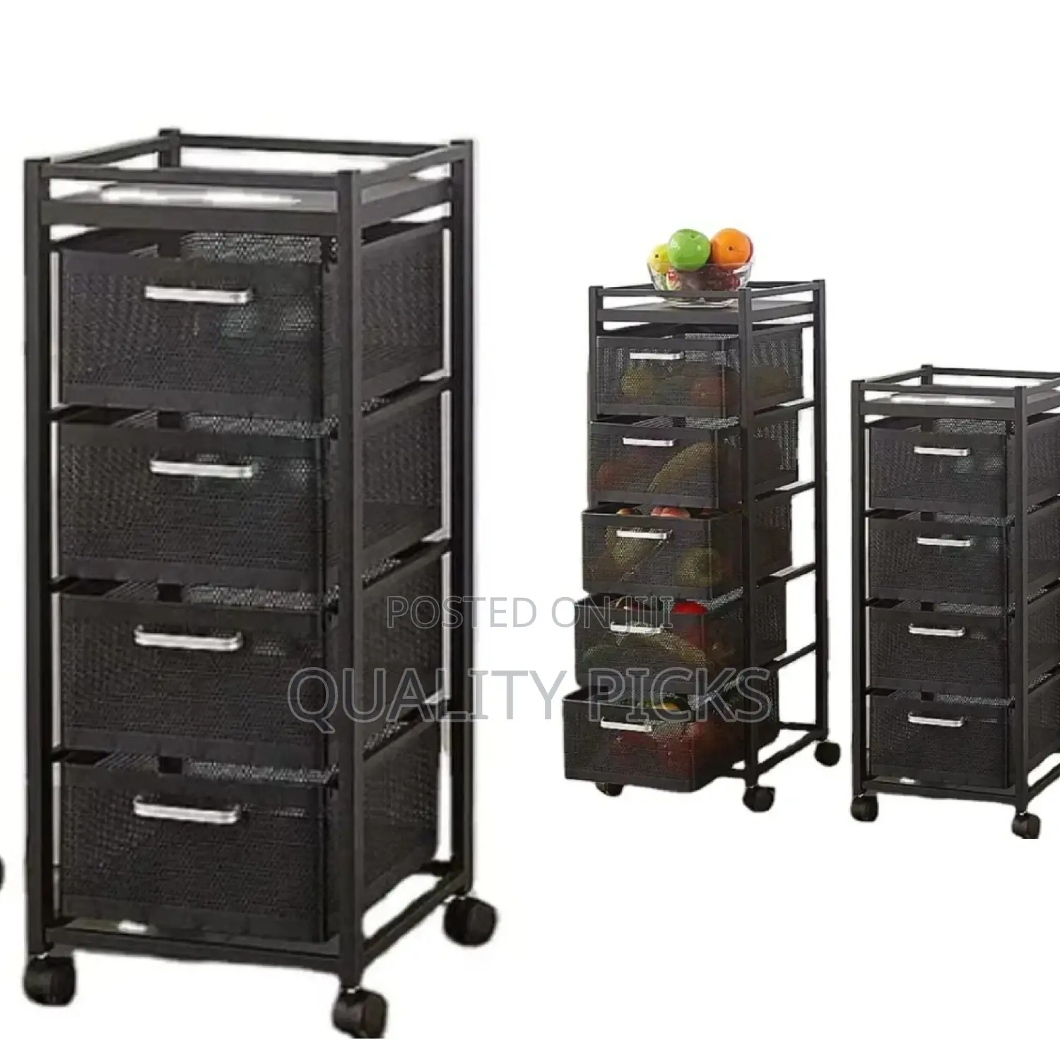 Stainless Rotating Vegetable Storage Rack