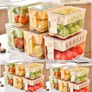 Food Fridge Storage Containers Set