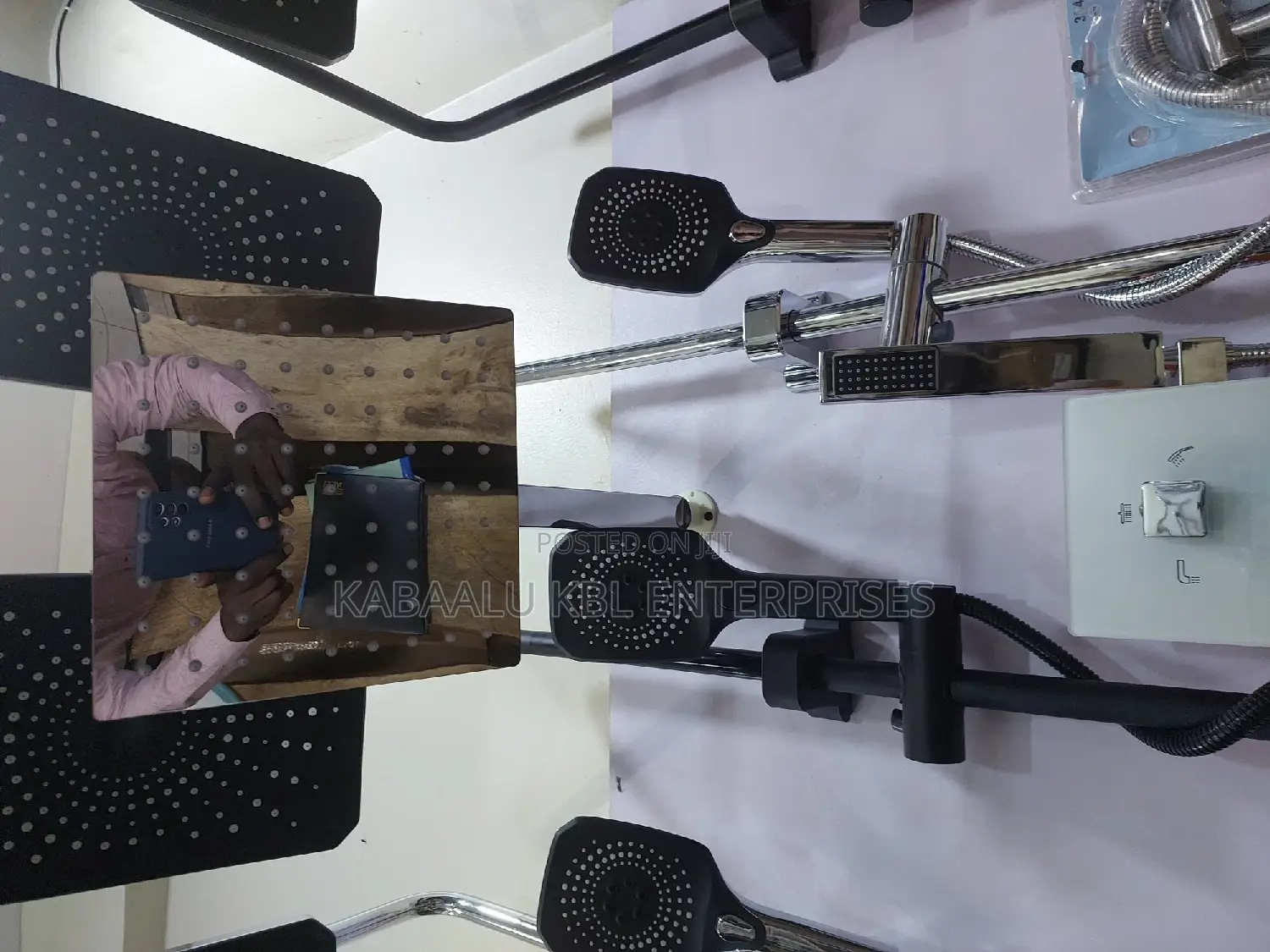 Concealed Shower Mixers(Black vs Gold vs Bronze Colours)