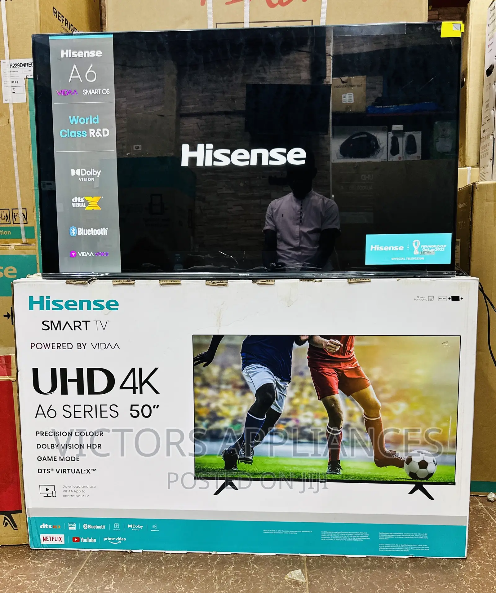 Hisense 50 Inches Uhd Smart Tv