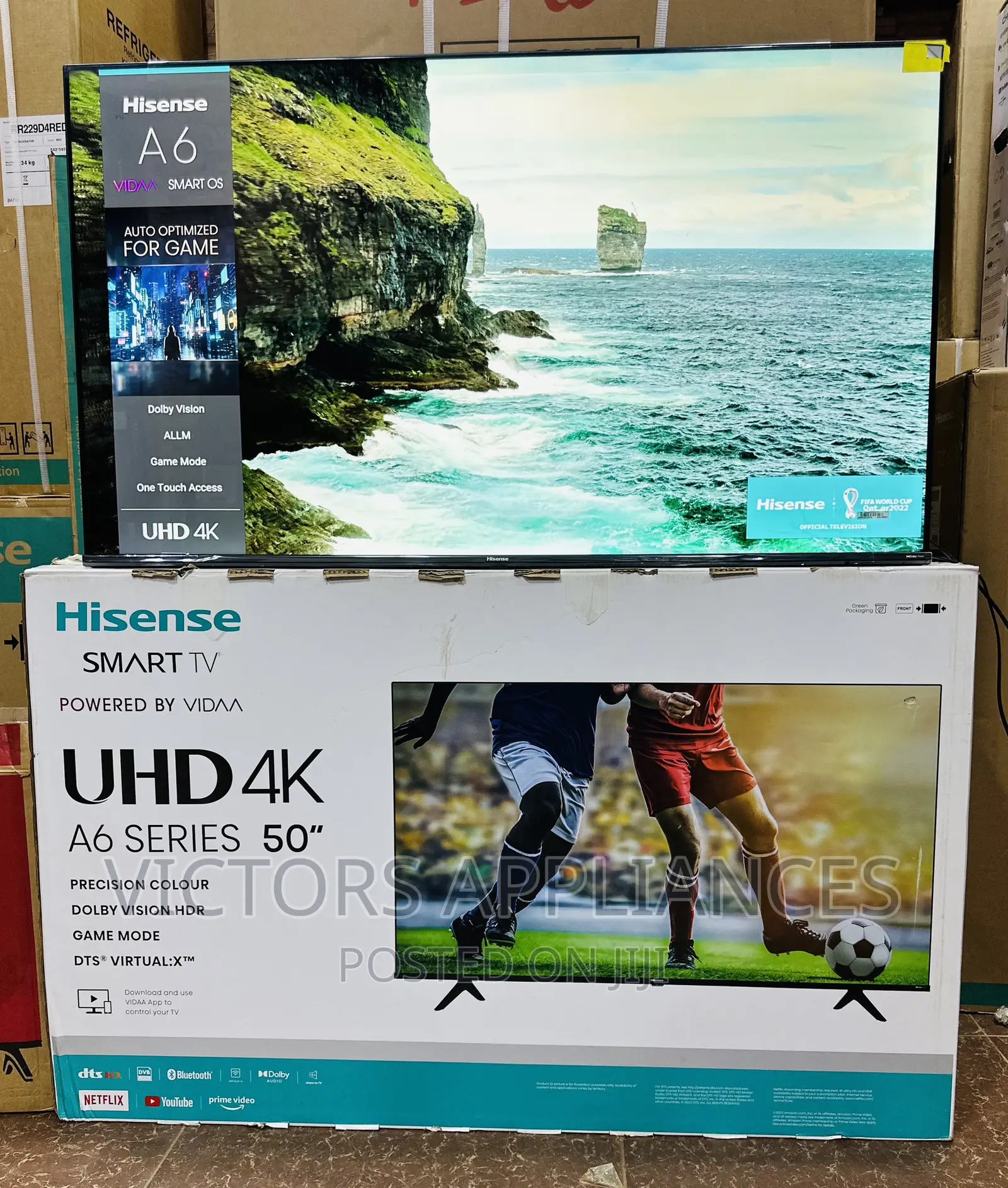 Hisense 50 Inches Uhd Smart Tv