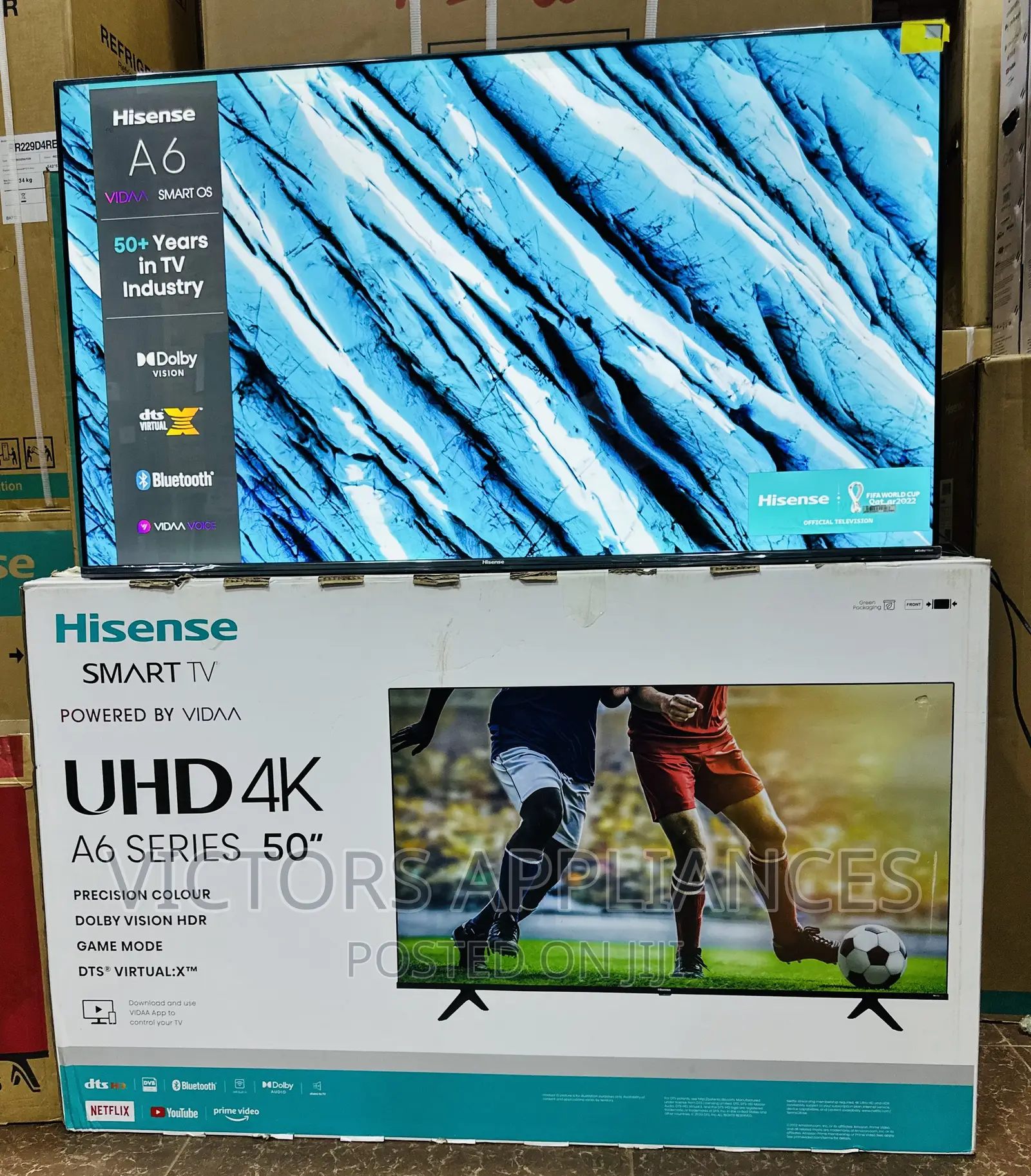 Hisense 50” UHD Smart Tv
