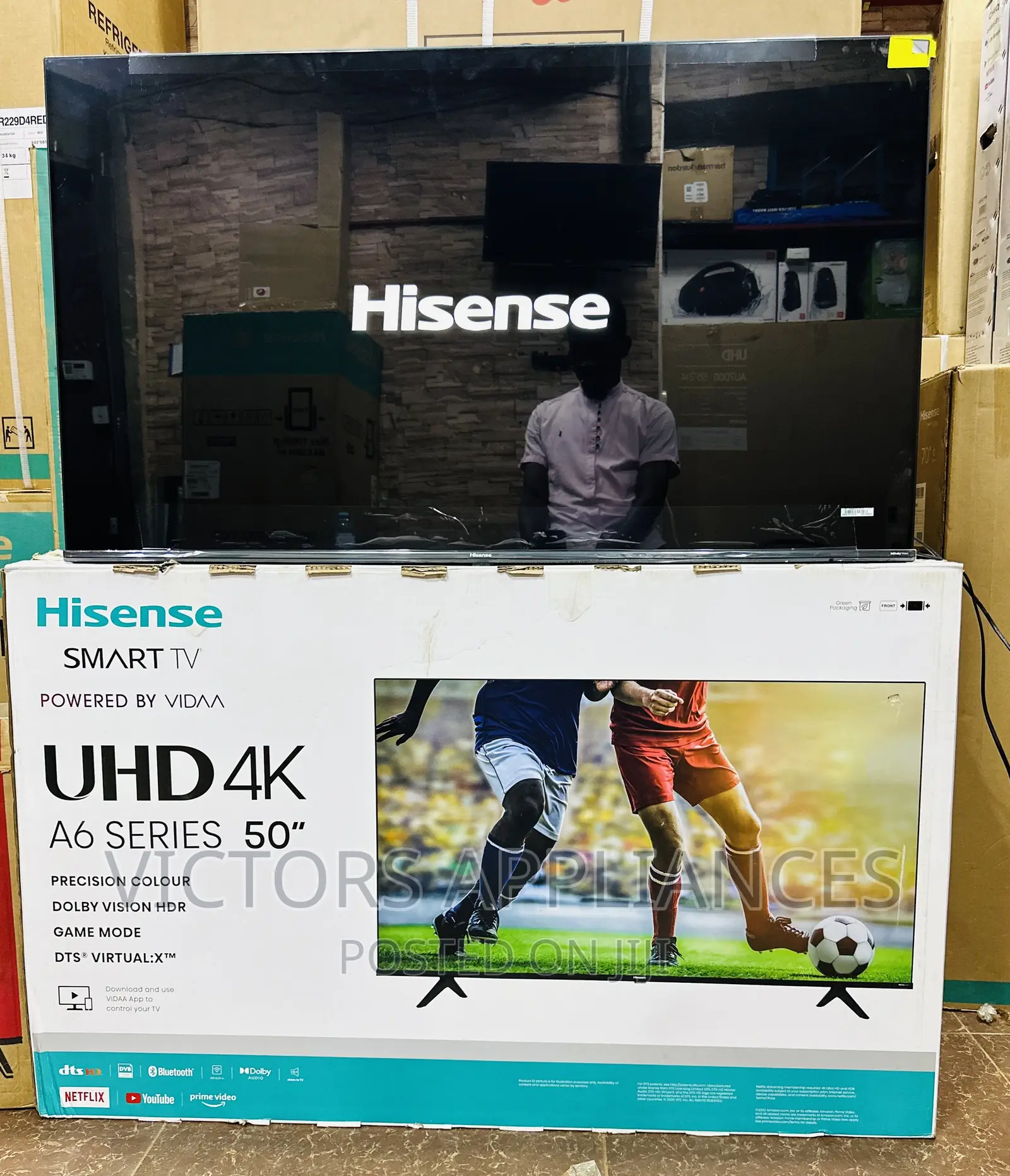 50inches Hisense UHD Smart Tv