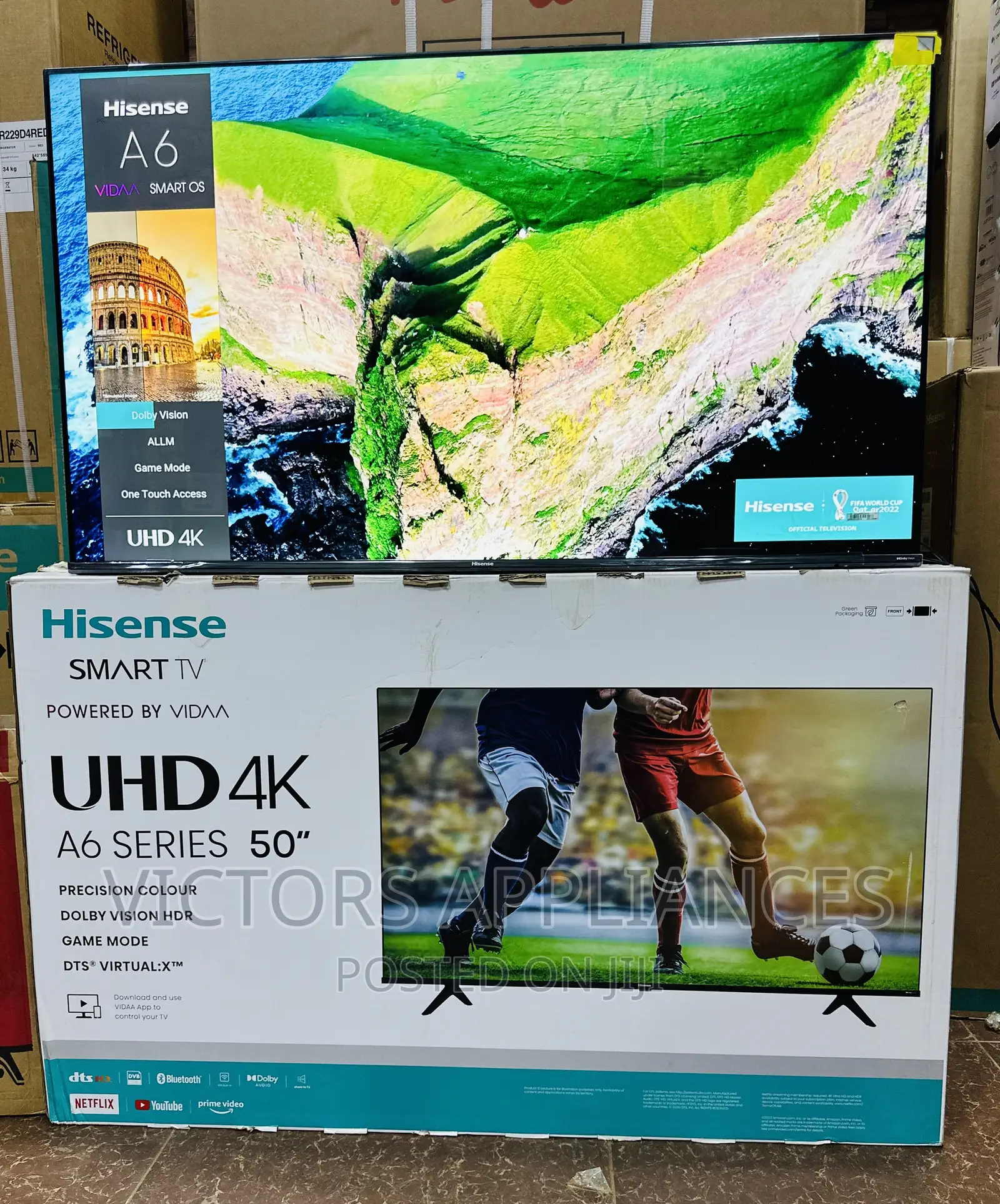 Brand New Hisense 50inches UHD Smart Tv