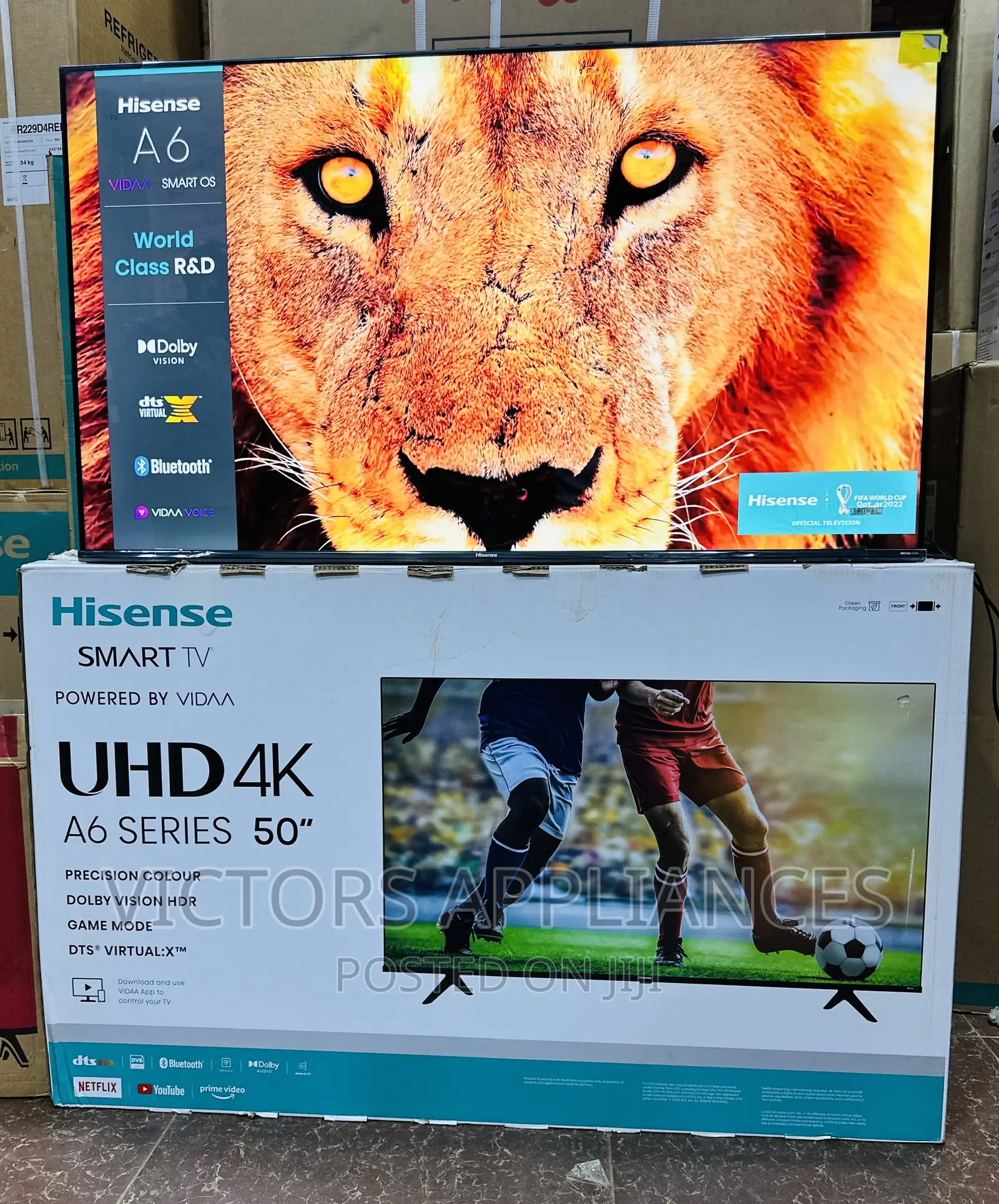 Brand New Hisense 50” UHD Smart Tv