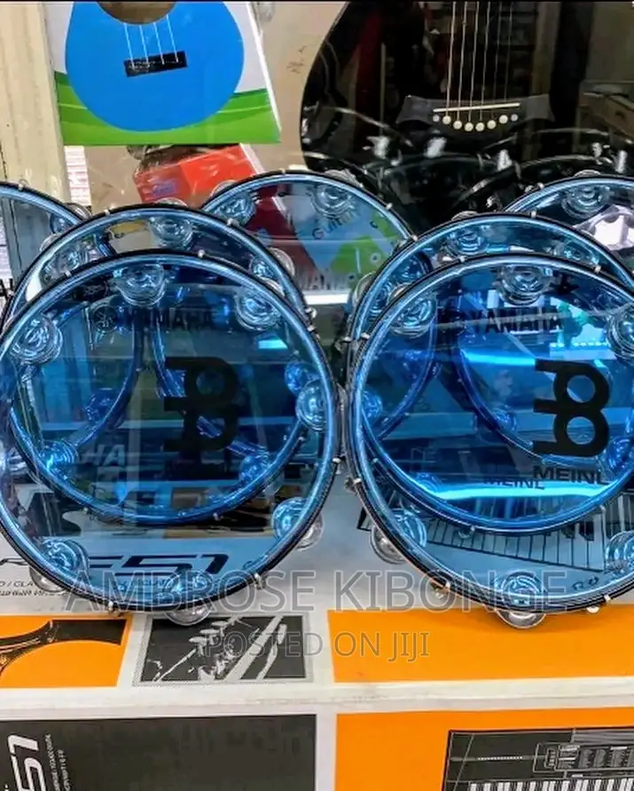 Stainless Steel Drum Percussion Tambourines | FREE Key Tuner