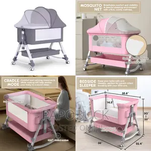 Photo - Baby Crib Bed/ Bassinet