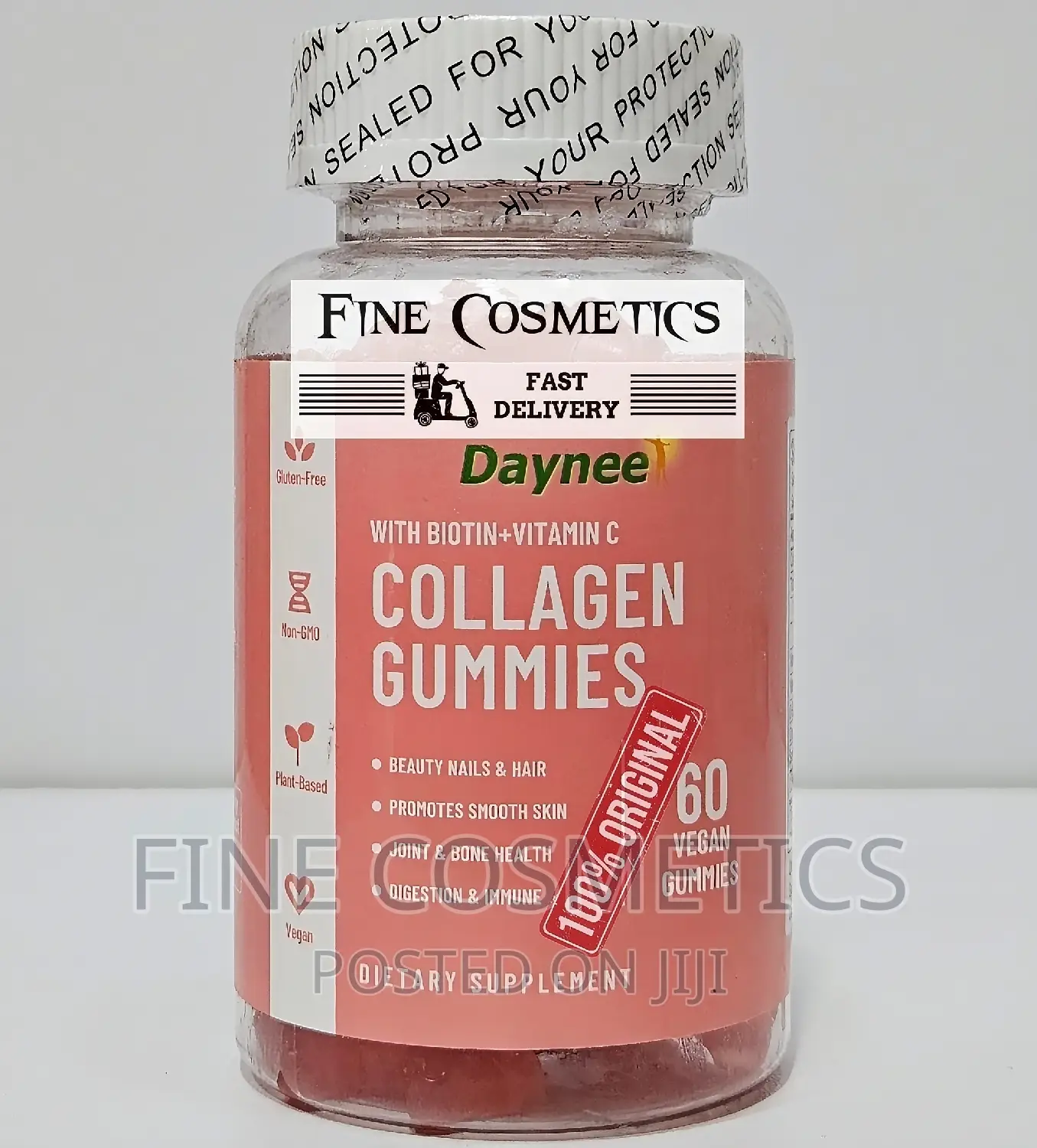 Collagen Beauty Booster Gummies With Biotin and Vitamin C.