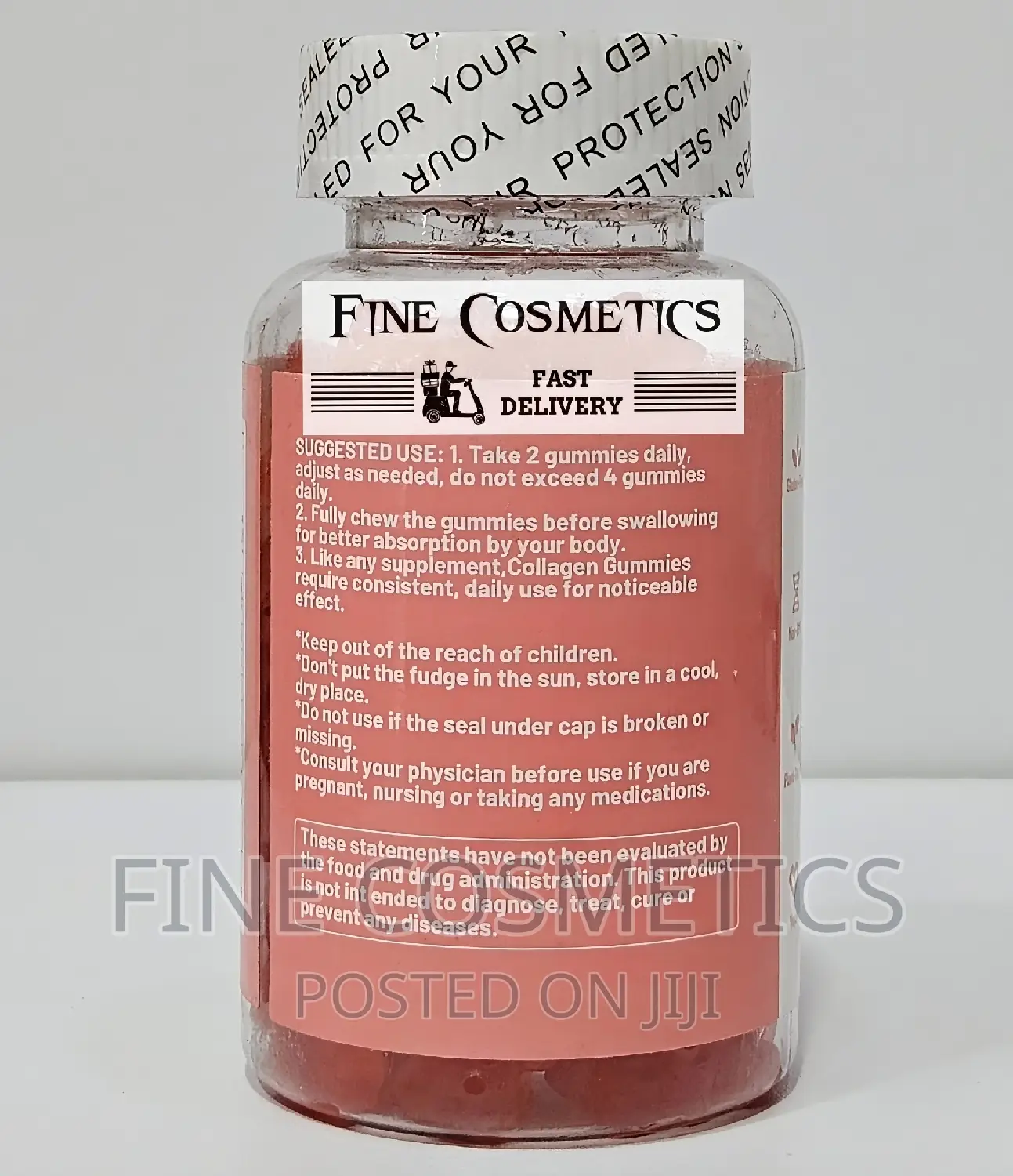 Collagen Beauty Booster Gummies With Biotin and Vitamin C.