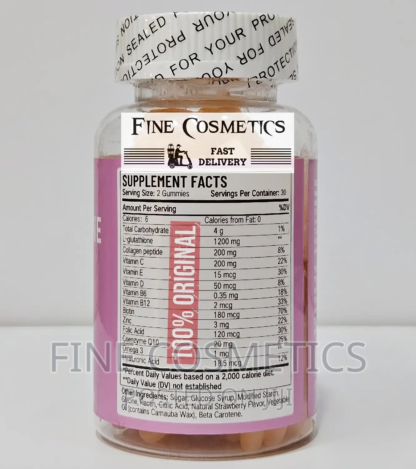 Glutathione Beauty Booster Gummies 13-in-1 Skin Whitening.