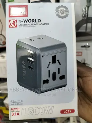 Adapter/World Wide Travel Adapter/Universal Adapter/Charger
