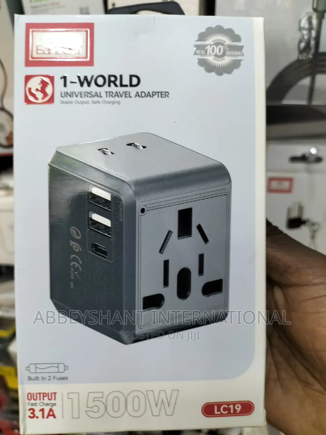 Adapter/World Wide Travel Adapter/Universal Adapter/Charger