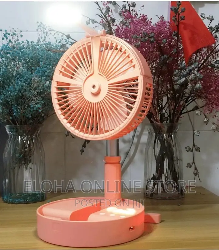 Folding Rechargeable Table Fan