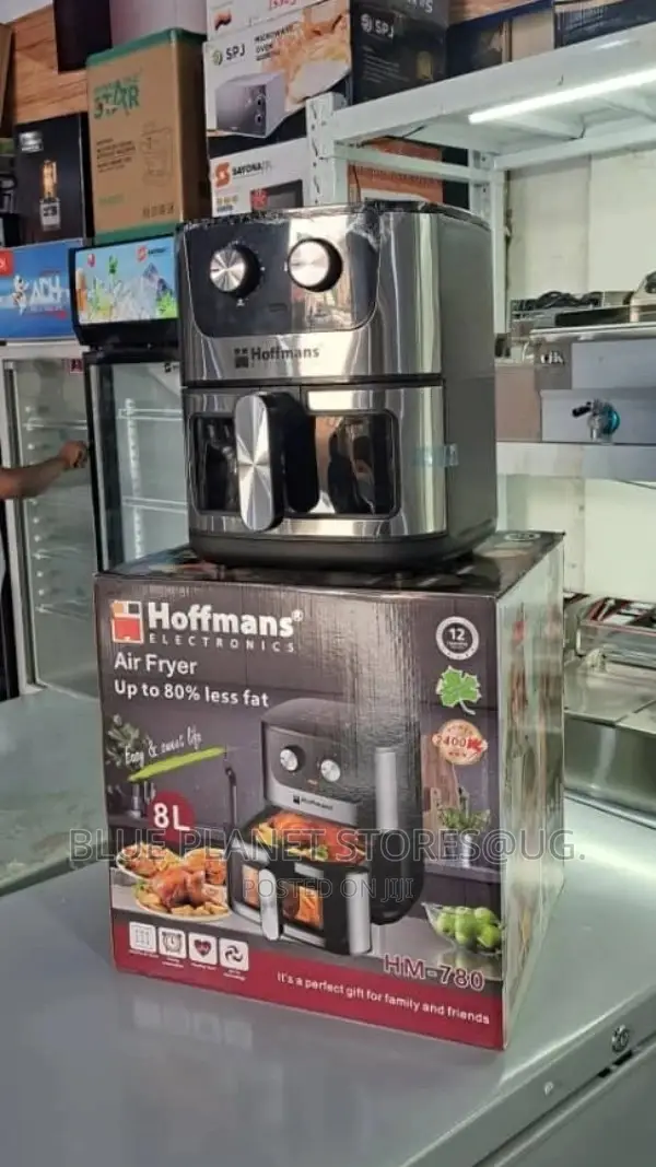HOFFMANS 8.0litres Air Fryers \\ 2400w \\ HM-780