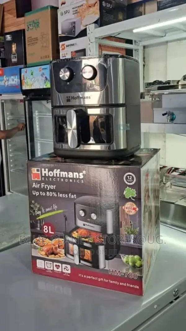 HOFFMANS 8.0litres Air Fryers \\ 2400w \\ HM-780