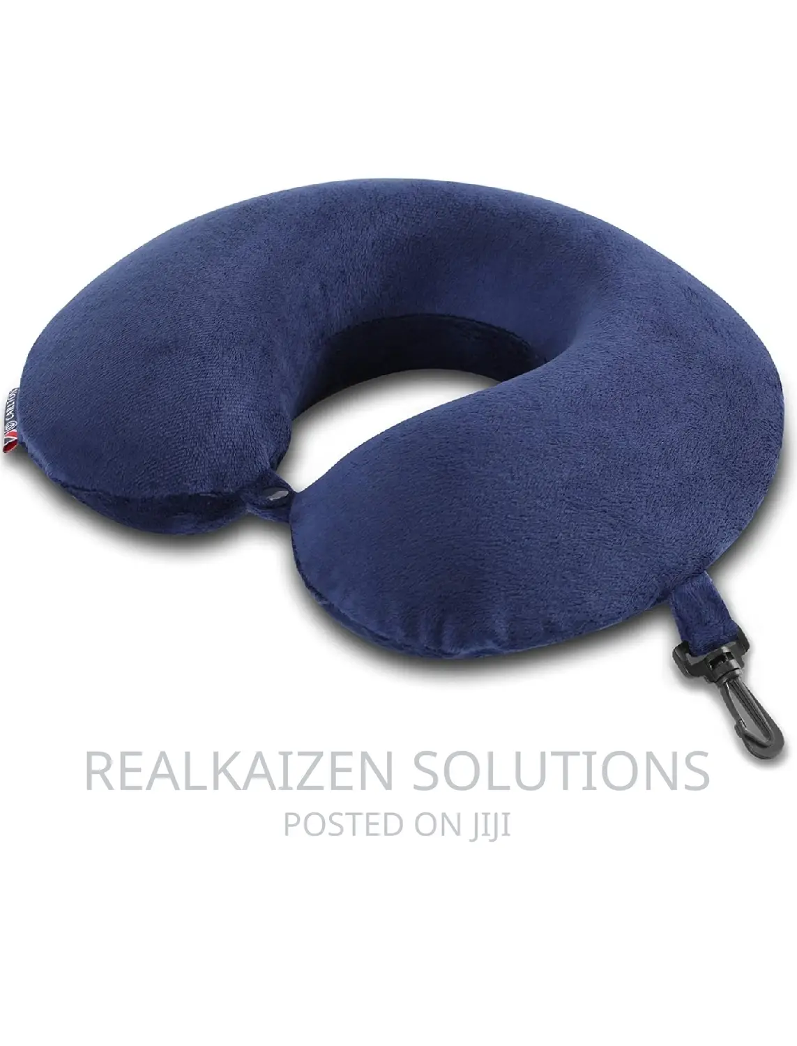 Carlton Blue Memory Foam U-Shape Travel Pillow