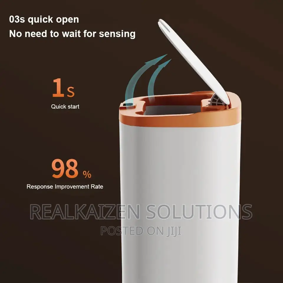 Smart 14L Induction Automatic Sensor Open Trash Can | Bin