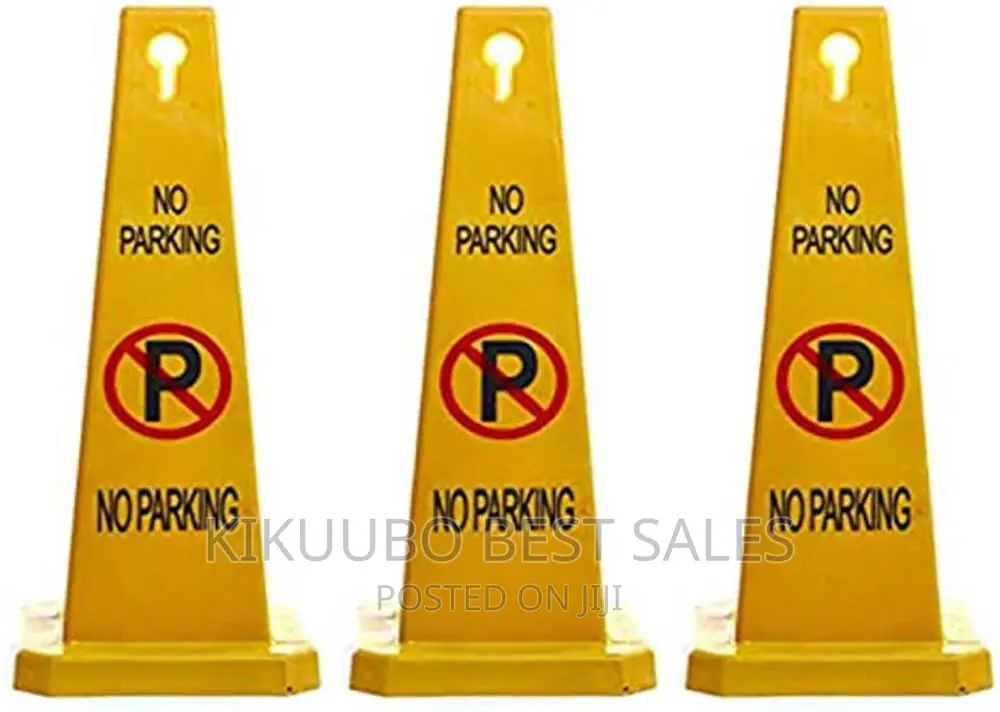 No Parking Cones (Safety Signs)