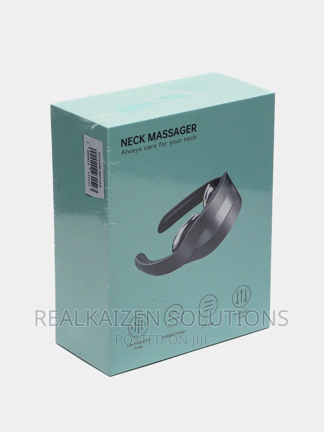 Ultra Sonic Impulse Foldable Portable Neck Heating Massager