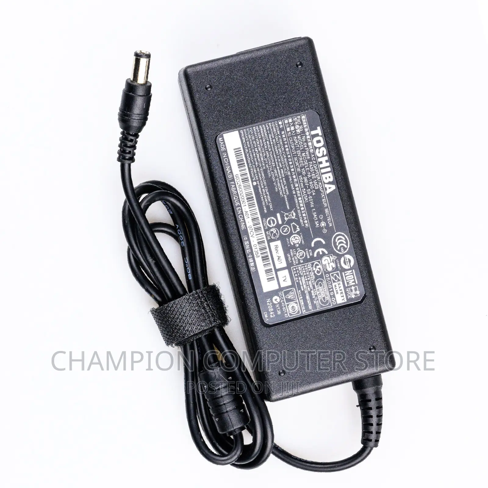 TOSHIBA Laptop Power Charger Adapter 15V 5A (6.3 X 3.0mm)