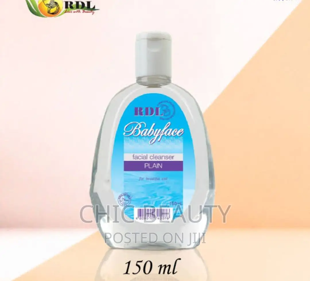 RDL Baby Face Toner Plain/Stay on Cleanser. 150ml