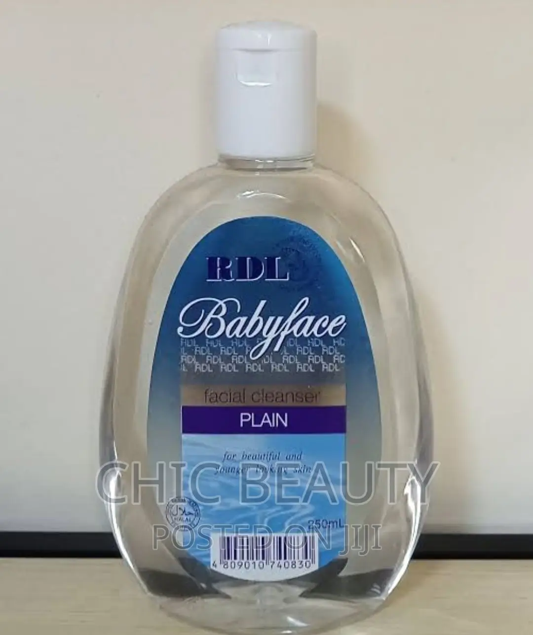 RDL Baby Face Toner Plain/Stay on Cleanser. 150ml