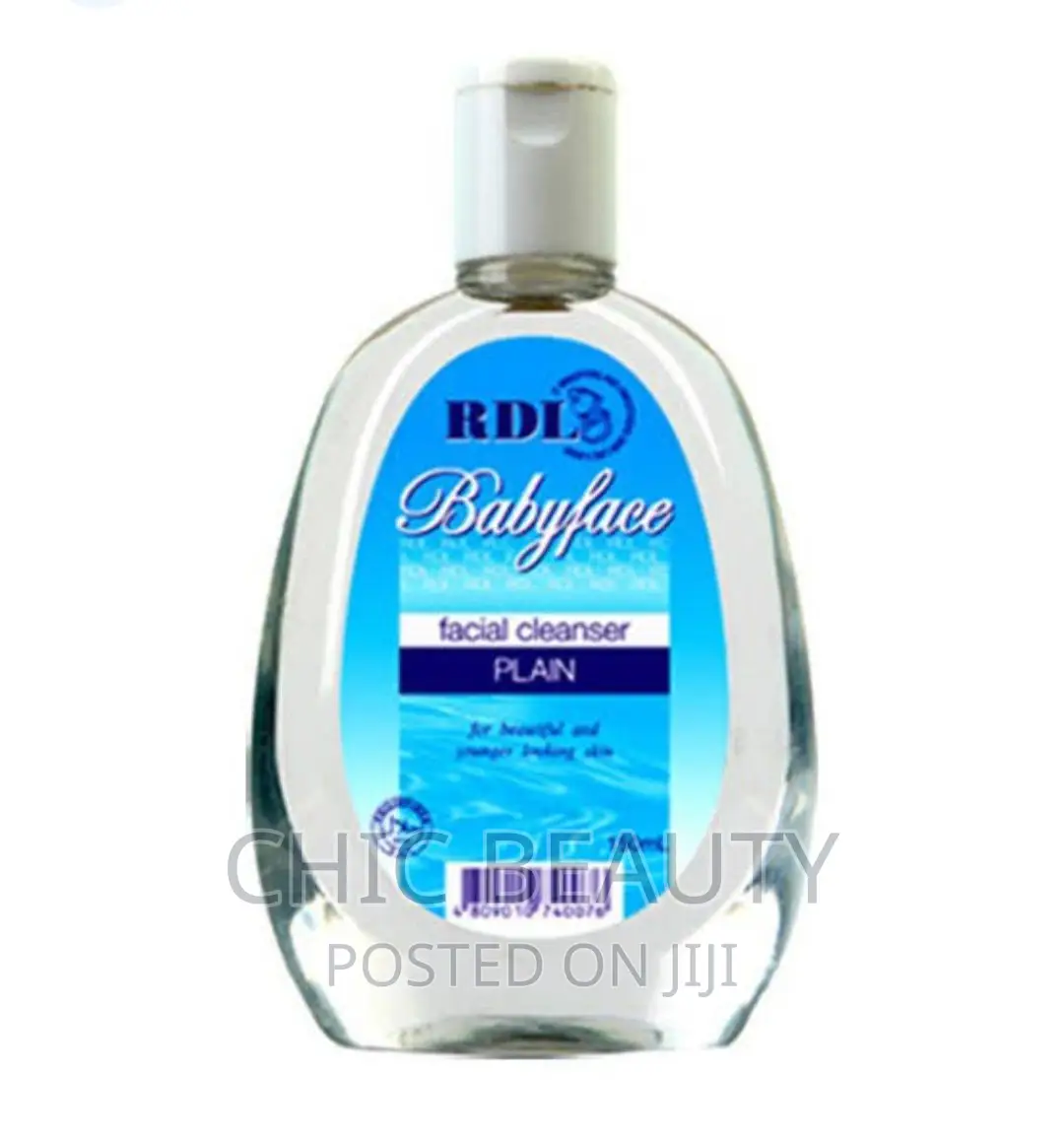 RDL Baby Face Toner Plain/Stay on Cleanser. 150ml