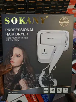 Photo - Sokany Professional Hair Dryer Electrical Wall Mounted