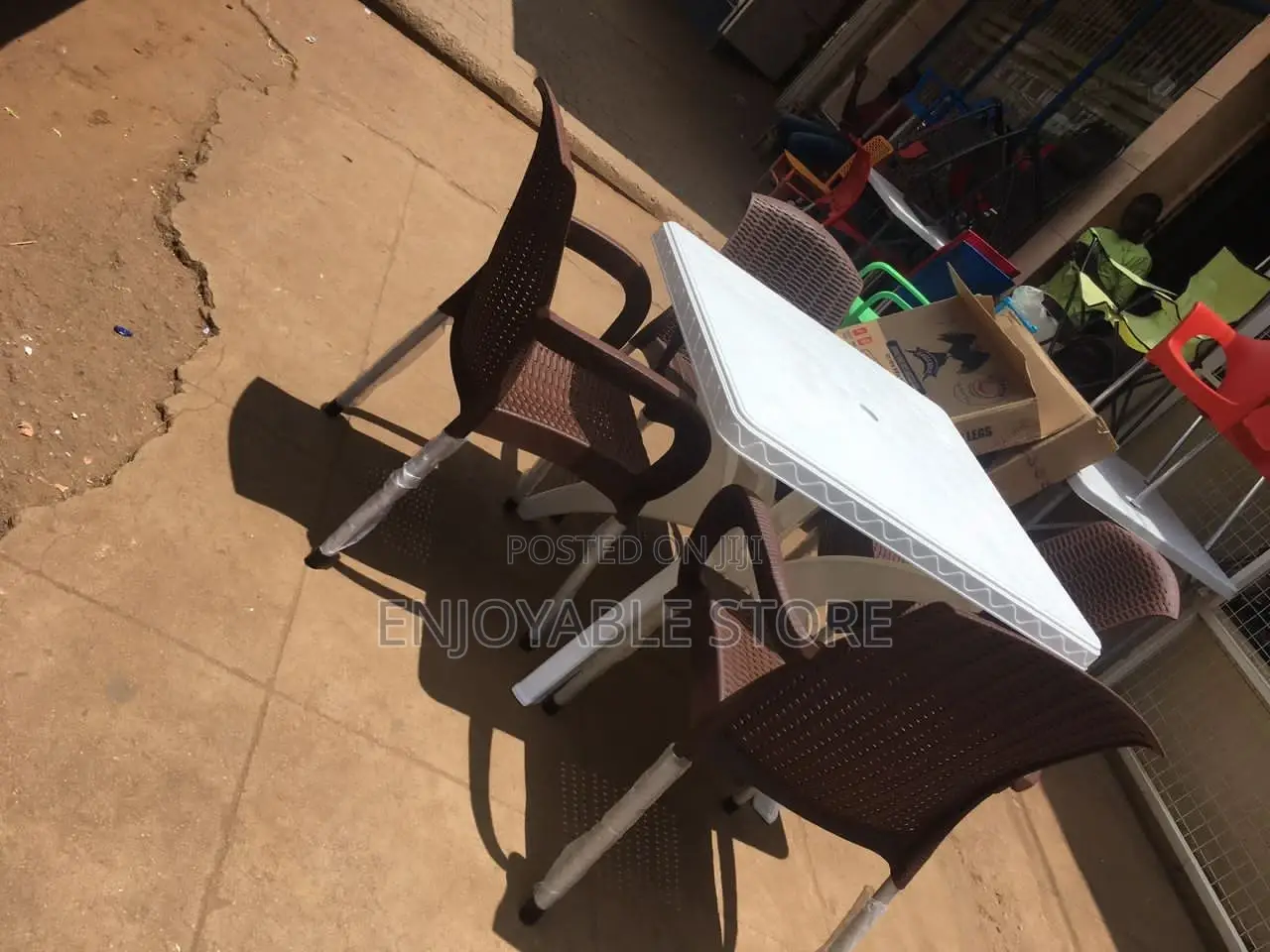 Bar and Restaurant Plastic Table and Chairs